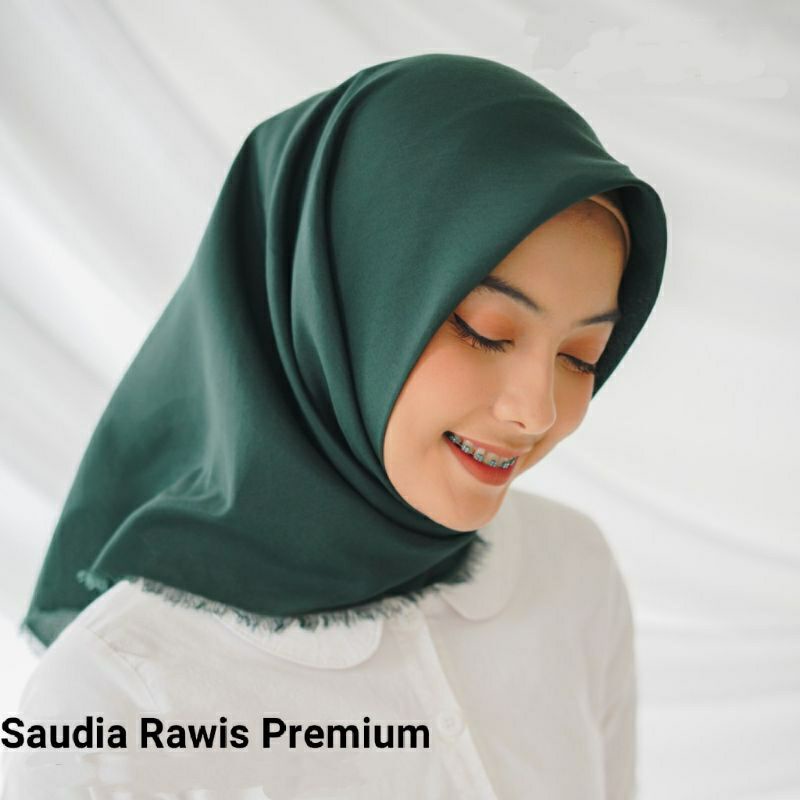 HIJAB SAUDIA  /SAUDIA RAWIS /HIJAB SEGI EMPAT
