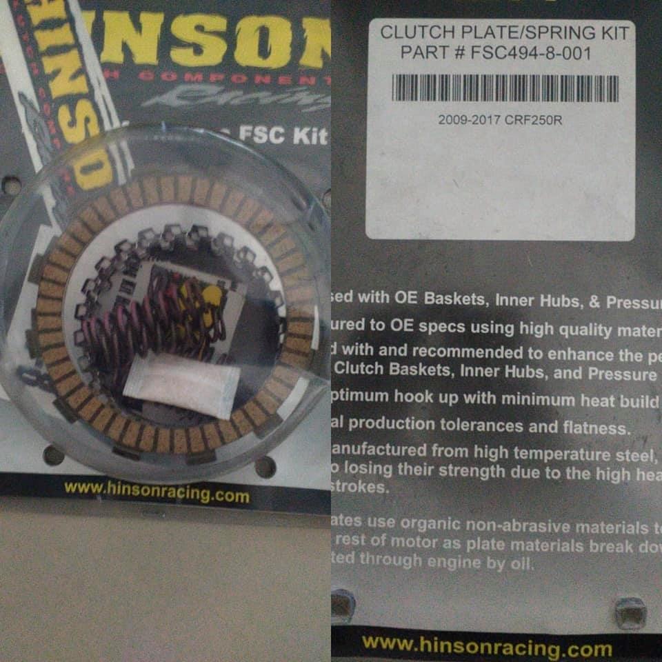 HINSON KAMPAS KOPLING CRF250R 2010 2017