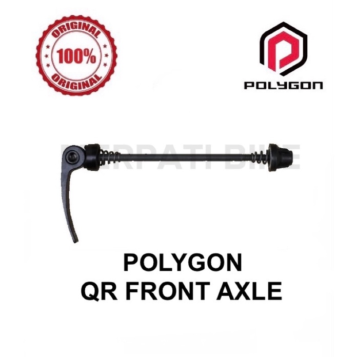 QR Roda Depan Sepeda Polygon Quick Release Hub Sepeda Lipat MTB