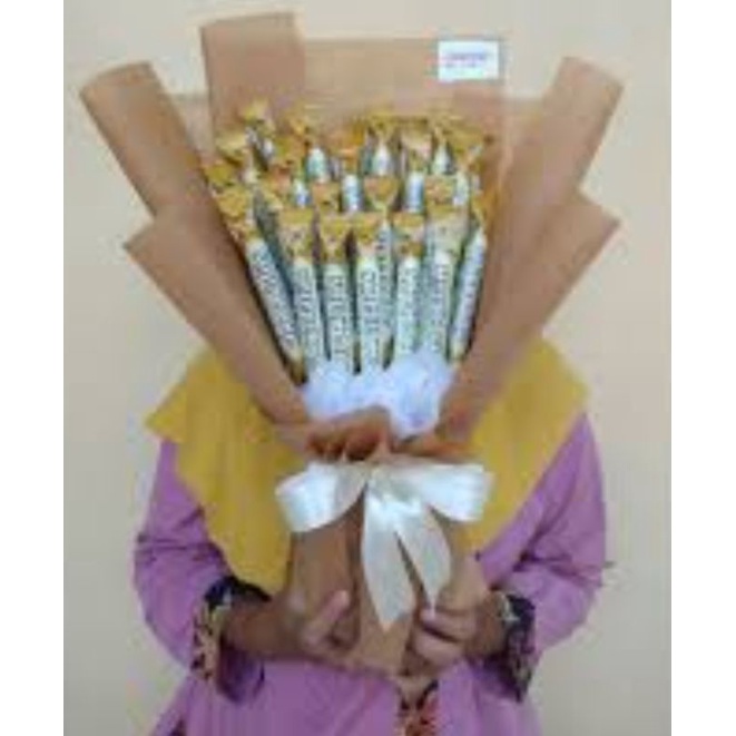 

Jual buket Chocholatos kado wisuda happy birsday dan happy wending