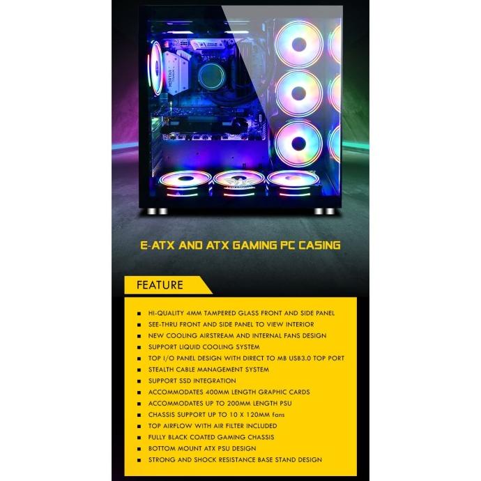 Casing Pc Gaming Armaggeddon Nimitz Tr8000