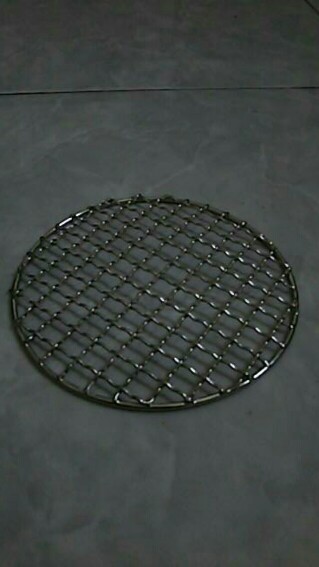 Weststreet Round Stainless Steel Bbq Grill Roast Mesh Net Non-stick Barbecue Baking Pan