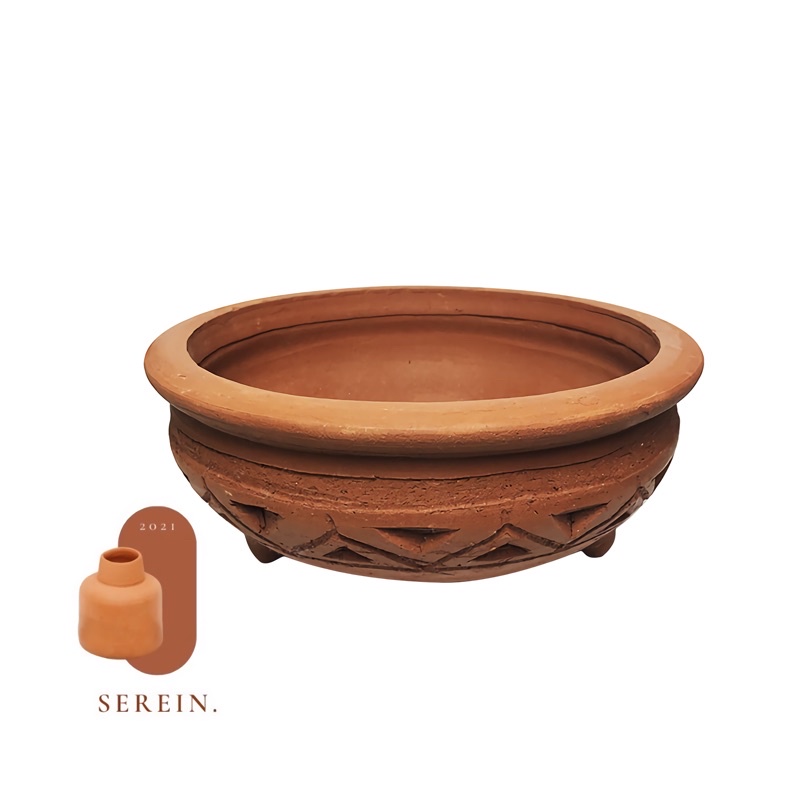 Pot Gerabah Teracotta Bonsai / Pot Bonsai Tanah Liat