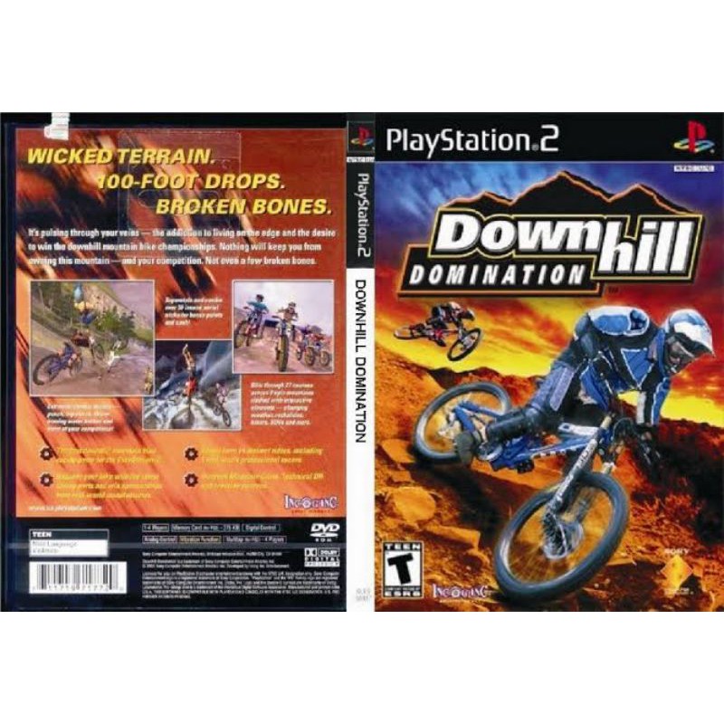 kaset ps2 game downhill domination