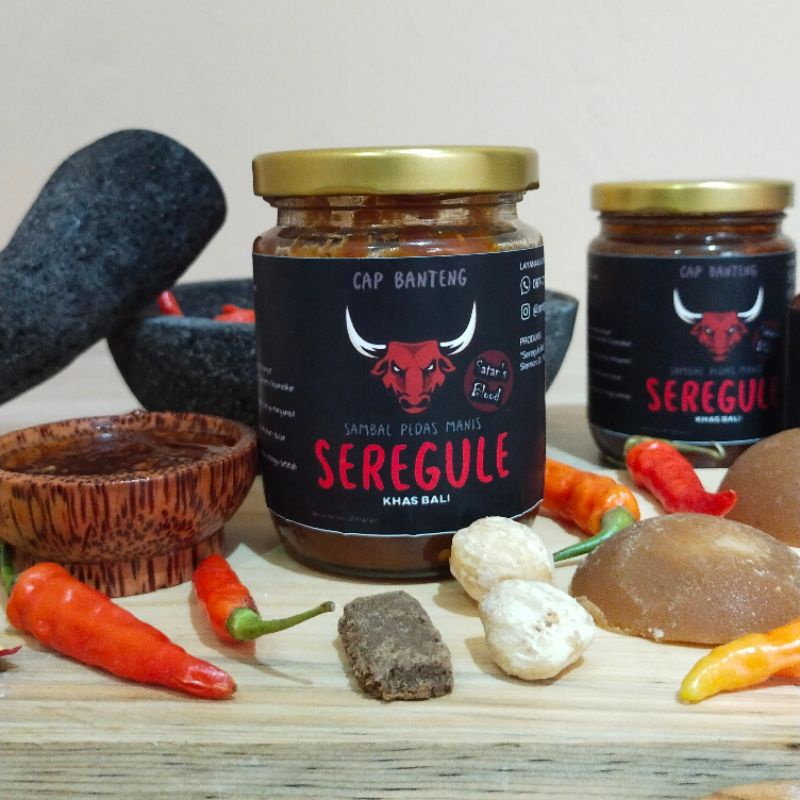

SAMBAL SEREGULE BALI CAP BANTENG (Lv 5)