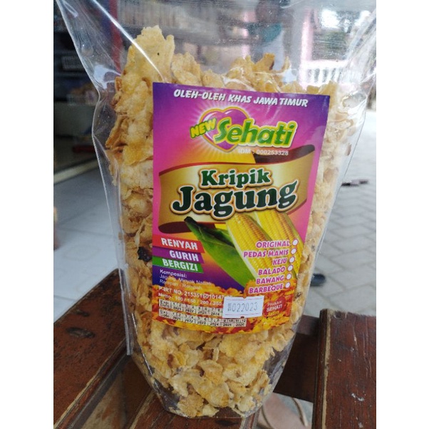 

kripik jagung sehati