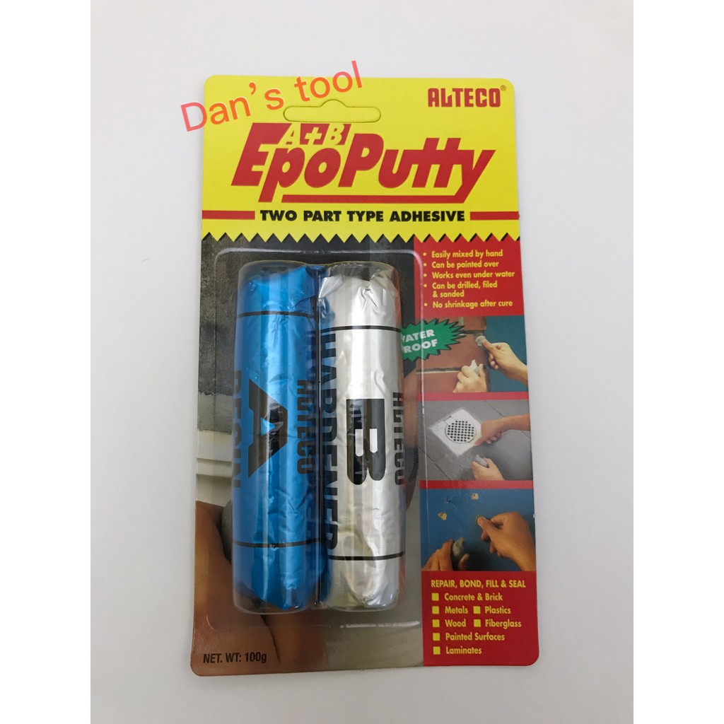 Lem Alteco EPO PUTTY 100 Gram/ Lem EPOPUTTY / Lem Dodol/ Lem Serbaguna