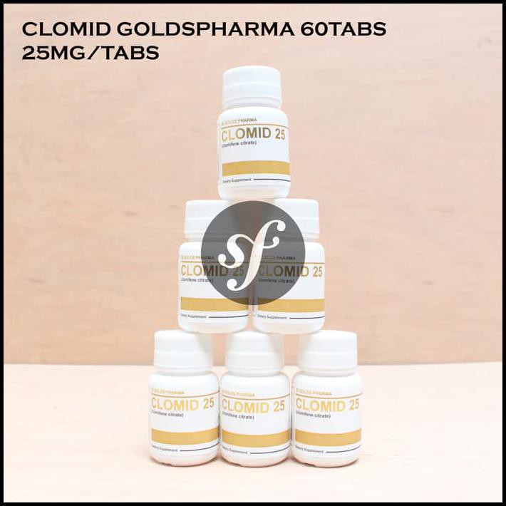 BERKASIAT GOLDS PHARMA CLOMID 60 TABS