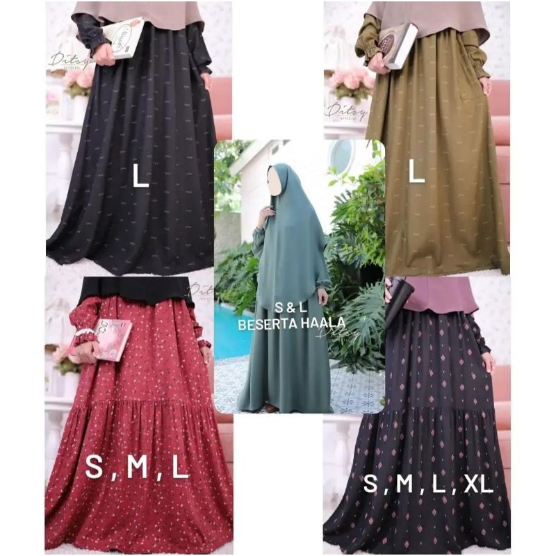 DITSY AGUSTUS DITSY JET DITSY OLIVE AMAIA ONYX BUTTERFLY MAROON LILURA DEEP LICHEN HAALA