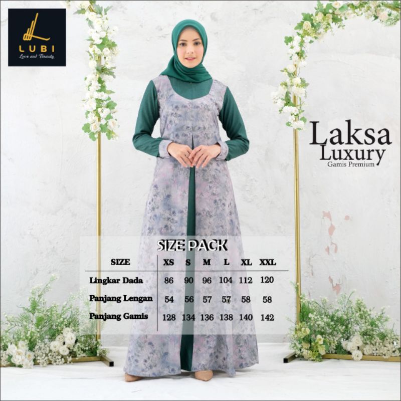 Gamis Laksa Luxury by Lubi