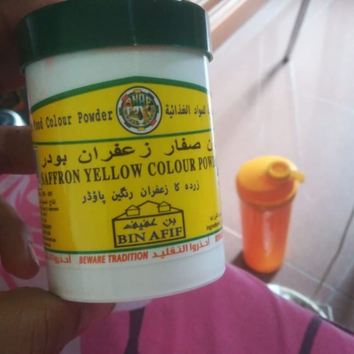 

asa457a Zafaran. Warna Kuning Xa20X1