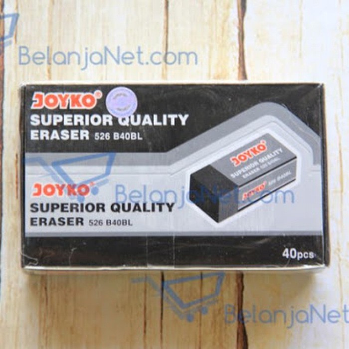 

Stip Penghapus Joyko warna Hitam dan Putih / Penghapus ES 40 joyko (per pak isi 40)