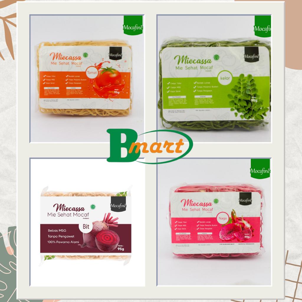 

Miecassa - Mie Sehat Mocafine - Rendah Gluten - Viggie Noodle - 70 gr