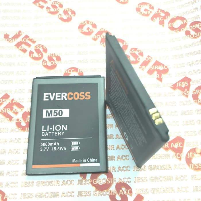 Baterai Battery Original Double Power Evercoss Cross M50 / M50A / A75B