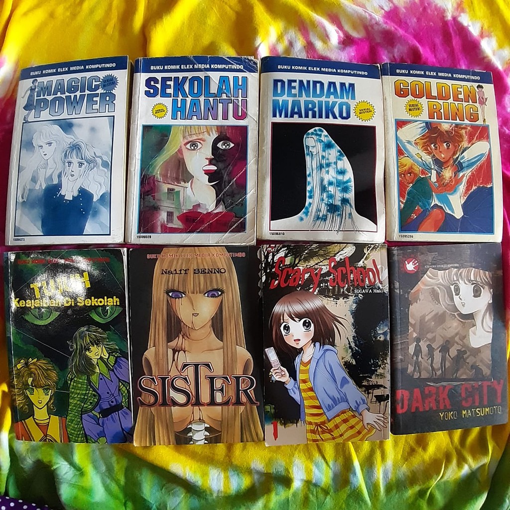 Komik Misteri / Horror Preloved