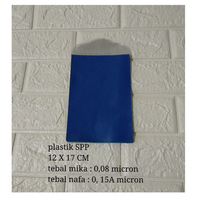 

plastik SPP,, kombinasi warna,,12x17cm