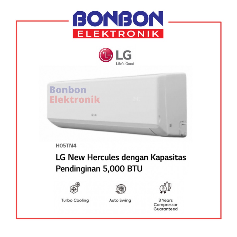 LG AC 0.5PK H05TN4 New Hercules / 1/2PK Standard 0.5 PK H05TN4