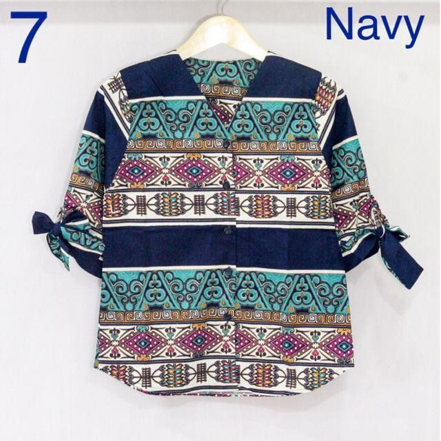 Cd2 - Atasan Baju Batik Wanita Muslimah / Hijaber / Busui Lengan Panjang Kancing Depan Katun Strecth