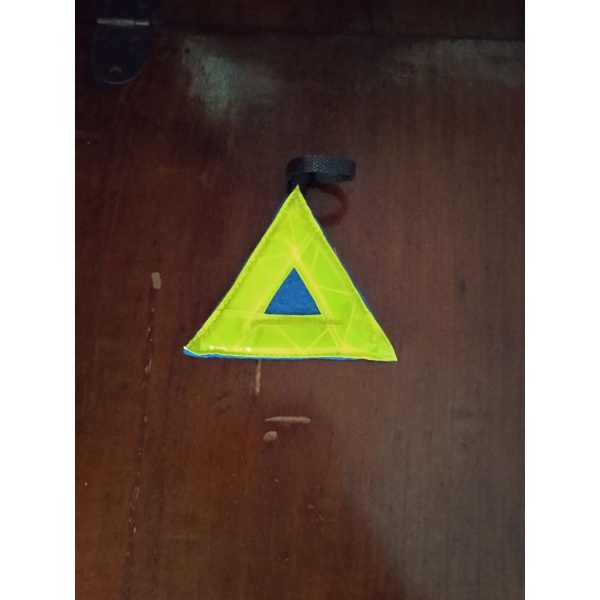 triangle reflector/reflektor sepeda