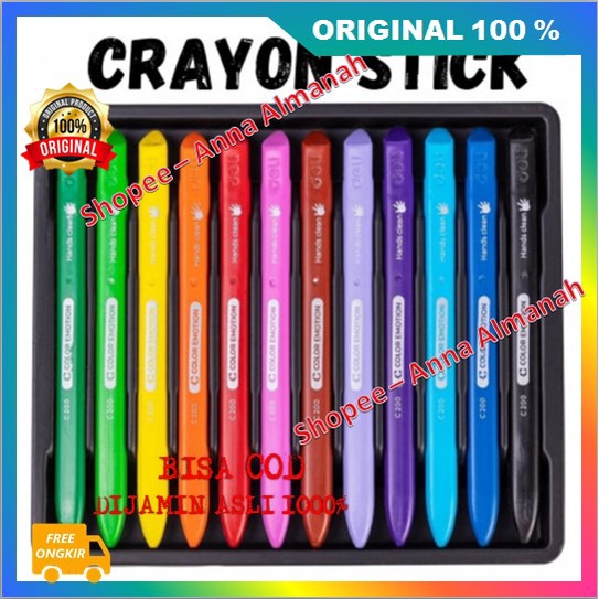 

PROMO! Crayon Stick Inovasi Terbaru Pengganti Crayon Wax 100% ASLI ORIGINAL