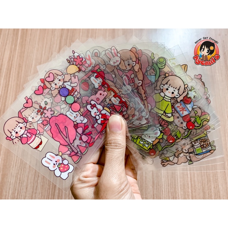 

Sticker Botol 2D Plastik Anti Air