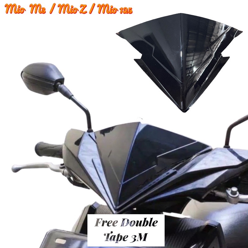 Visor Mio M3 Mio Z Mio 125 Model Tgp Kualitas Terbaik Free Double Tape 3m