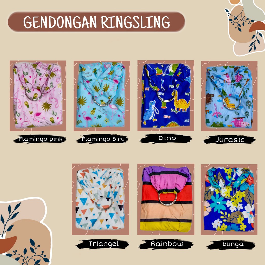 gendongan bayi gendongan ring sling carrier baby