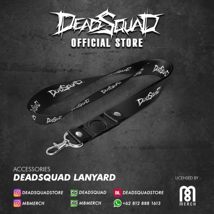 

Wow Deadsquad Lanyard Gilaa!!!