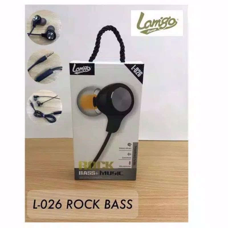 HF/HEADSET LAMIGO ROCK L-026 DJ SUPER BASS