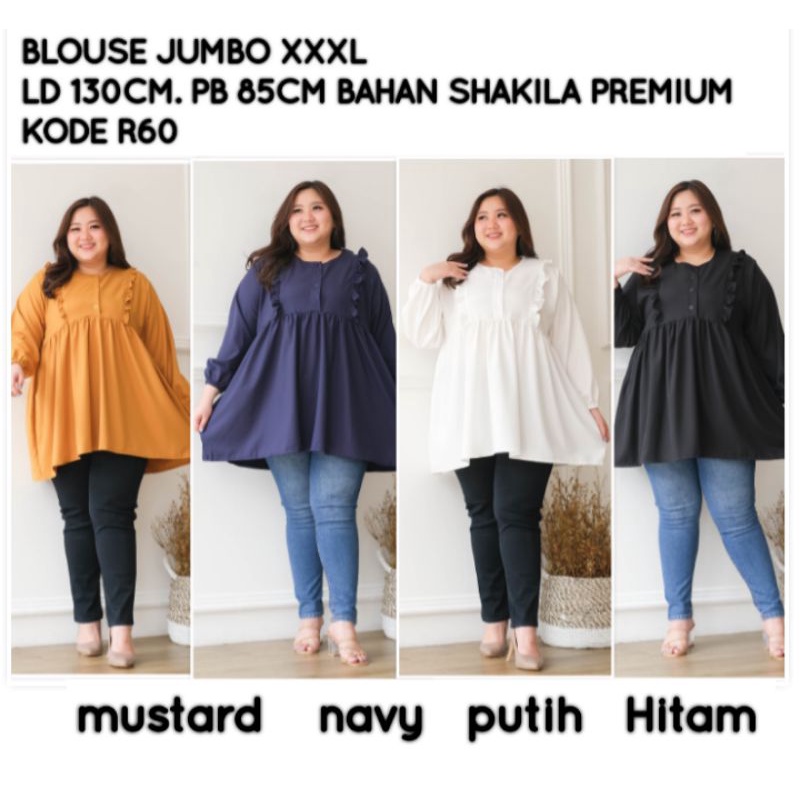 blouse shakila jumbo Ld 130cm