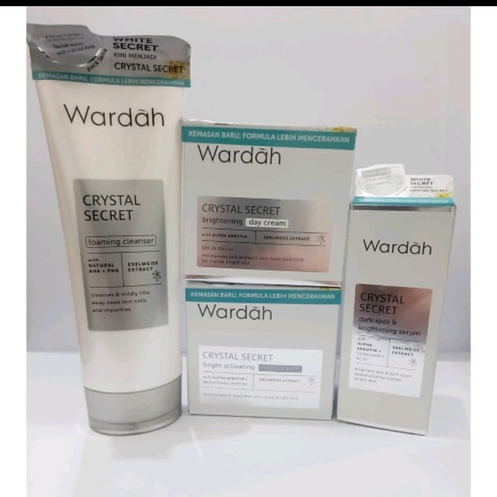 WARDAH White | Crystal Secret Day - Night  Cream 17ml - 30ml