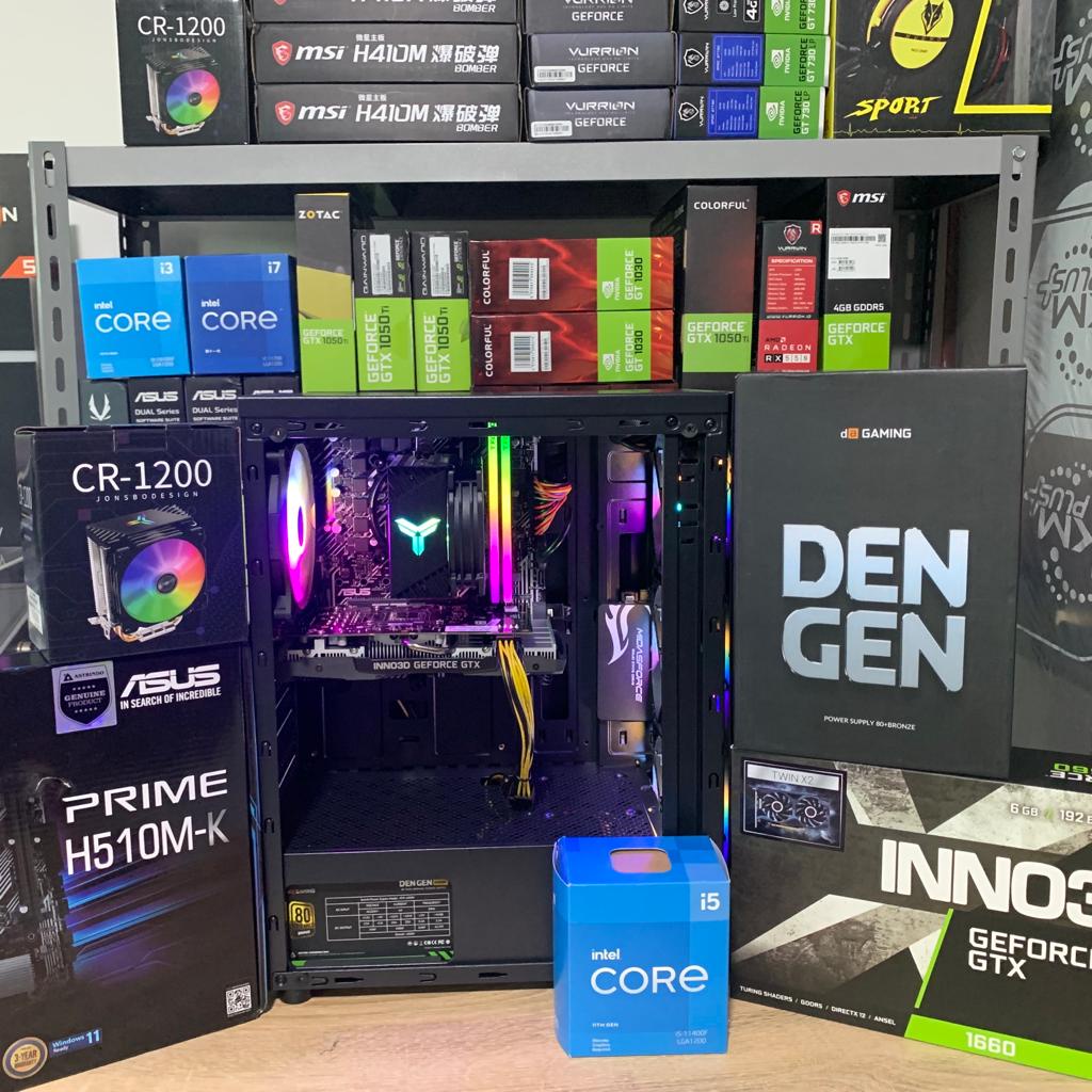 PC GAMING / DESIGN / LIVESTREAMING DDR4 I5 10400F / 16GB / RTX 3050 8GB