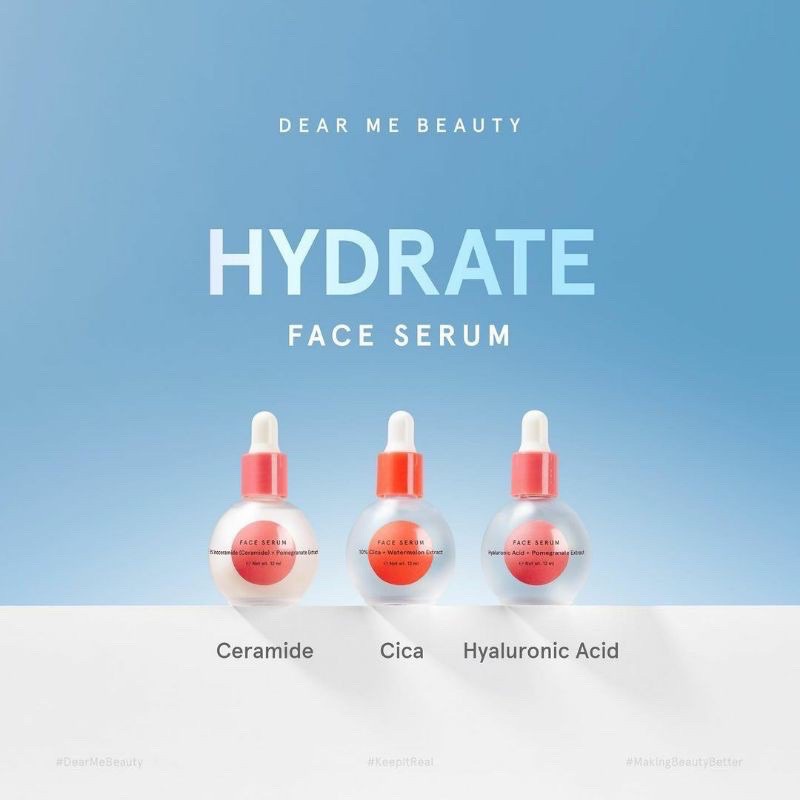 Dear Me Beauty Serum (12ml) Niacinamide/Cica/Hyaluronic Acid/Bakuchiol/AHA/BHA