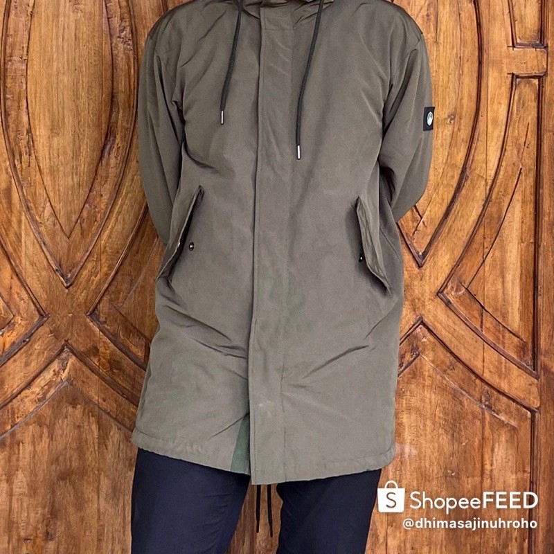 jaket parka Liam Gallagher pretty green