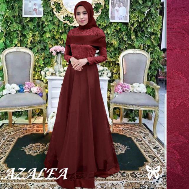 Terbaru Terlaris Termurah Gamis Azalea Baju Putih Gamis Nikah Gamis Brukat Putih Shopee Indonesia