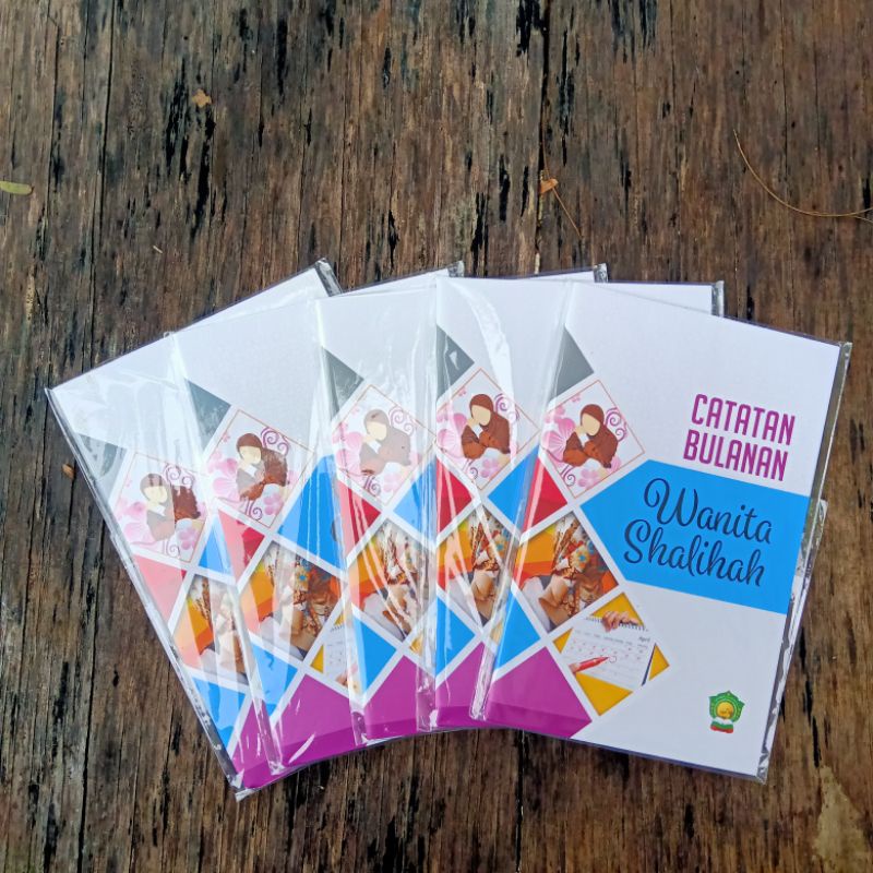 Buku Kewanitaan Catatan Bulanan Wanita Shalihah Tentang Haid Dan Nifas Ukuran Saku Karya Pondok Lirb