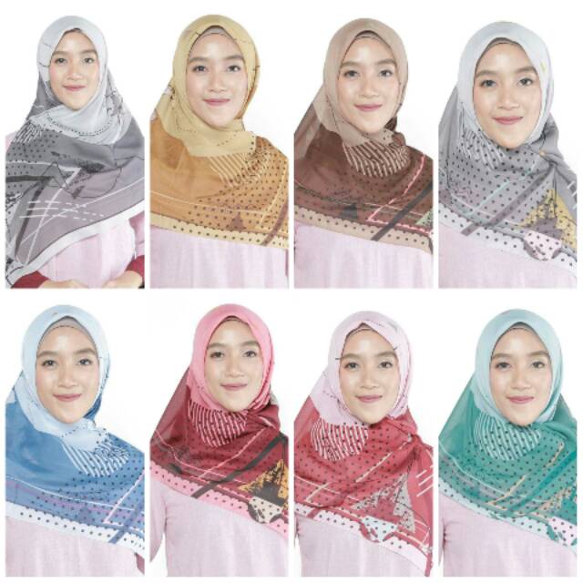 Hijab Segi Empat Scarf Zoya - SHANNE