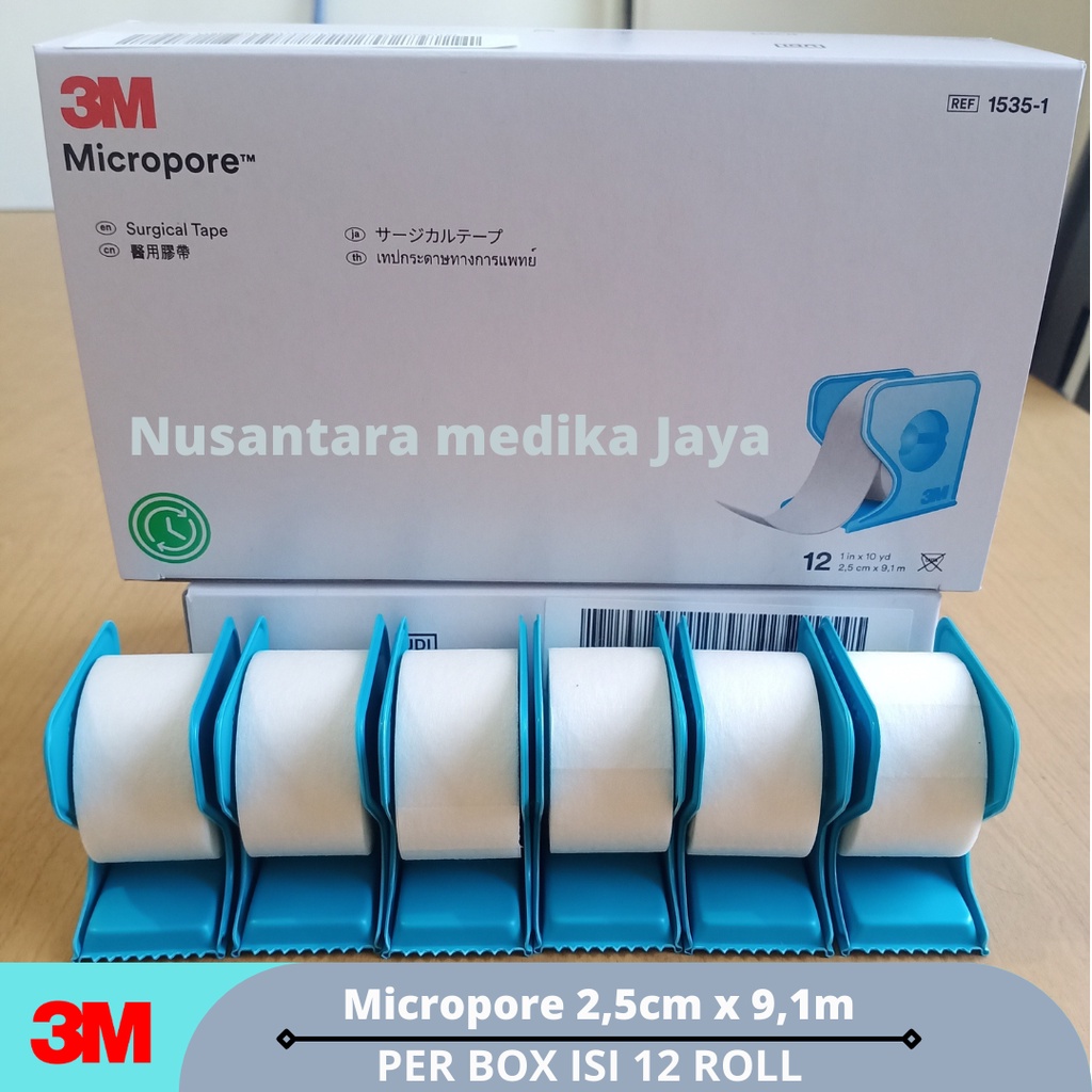 PLESTER MICROPORE 3M PERBOX