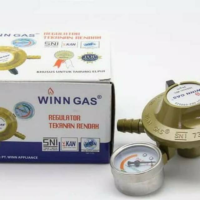 Winn Gas Kepala Regulator Gas Meter Safty Lock W118M