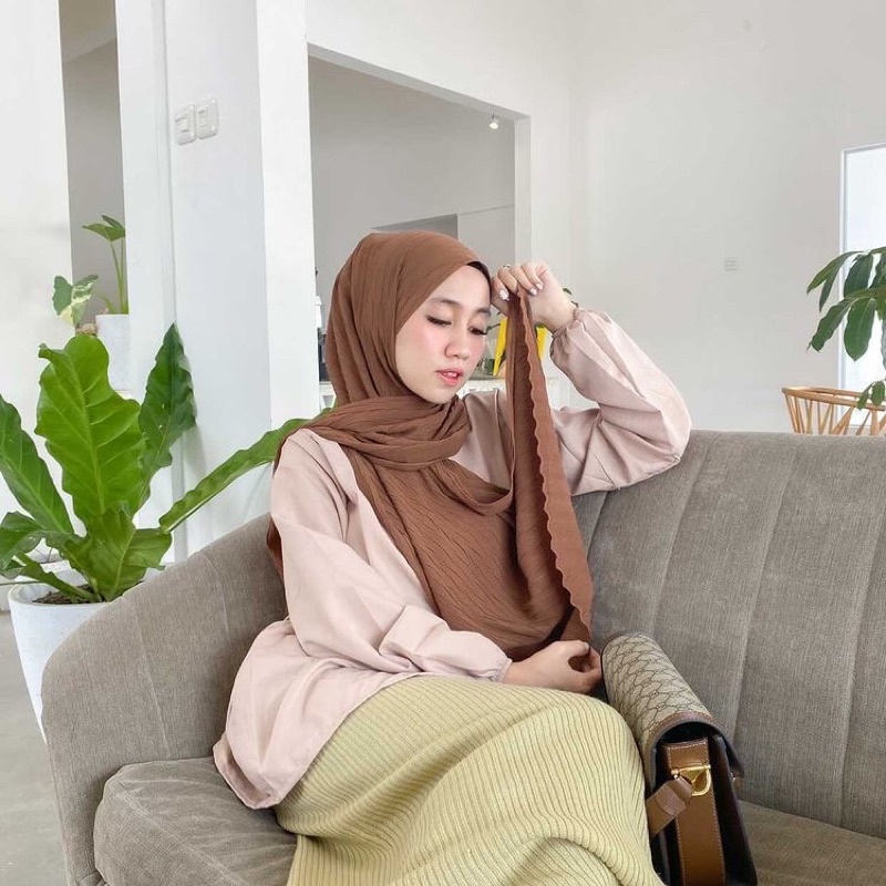 PASHMINA PLISKET PADI