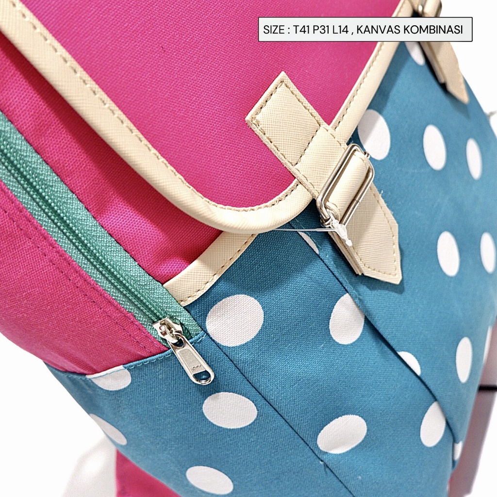 BACK BAG WANITA/ TAS RANSEL/ TAS WANITA/ TAS RANSEL SEKOLAH / TAS FASHION LOKAL/RANSEL FASHION