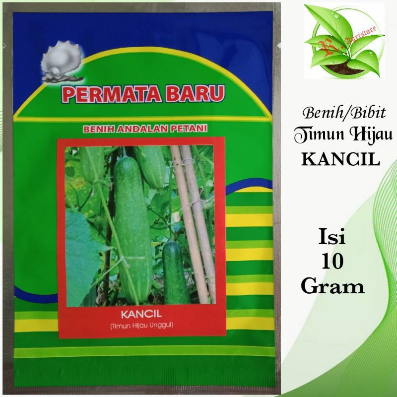 Benih / Bibit Timun Hijau KANCIL Isi 10 Gram | Bibit Unggul | Mentimun