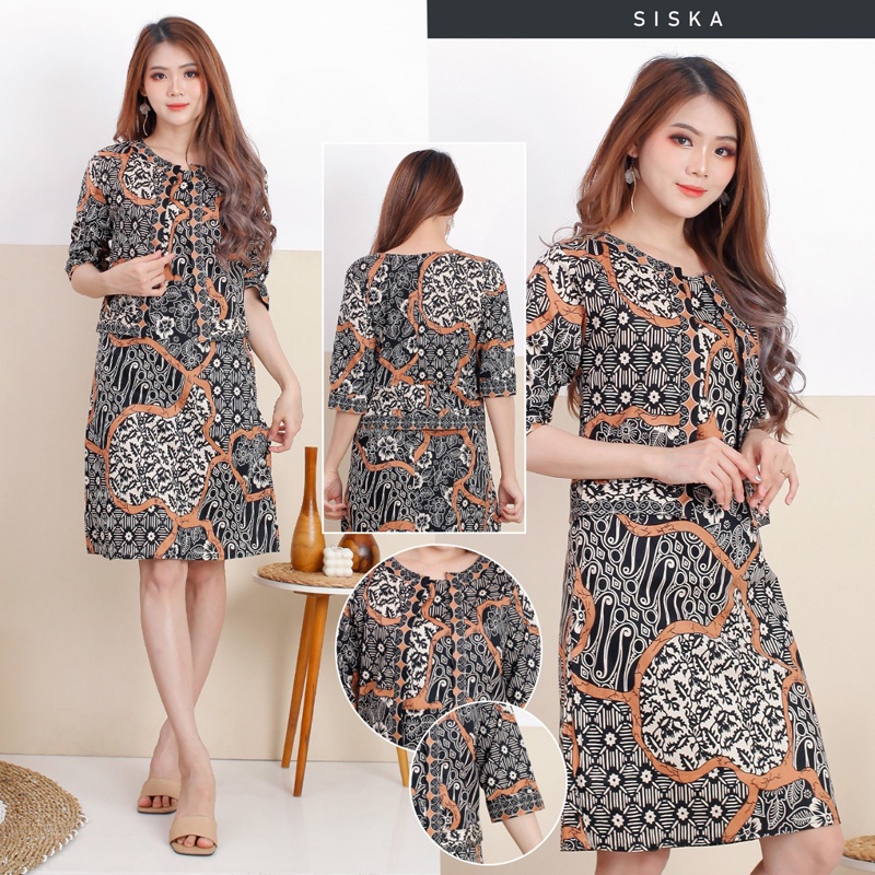 BATIK FAMILY / BATIK COUPLE / BATIK SERAGAM / CHANDRA / AJO / ADIT-SISKA - STANDAR