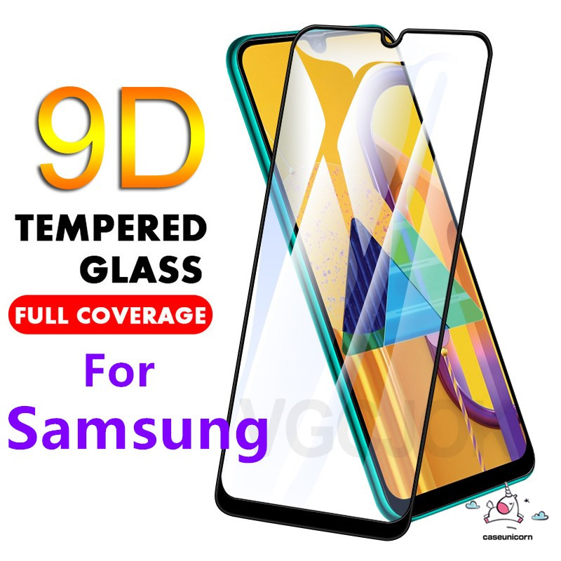 Tempered Glass 9D Cover Samsung A52 A04s A14 A04E A03 A13 A53 A73 A02 A23 A72 A32 A04 A03S A22 A11 A12 A21s A51 A71 A02s A50s A50 A30s J2prime A30 A20 A10 M10 A10s A20s M11