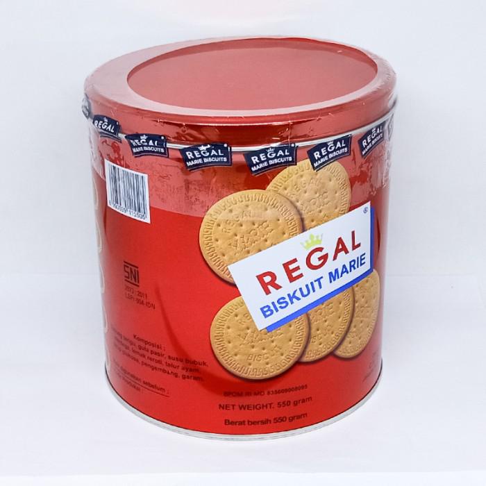 

REGAL MARIE KALENG 550 GR - BISKUIT LEZAT DAN TINGGI PROTEIN