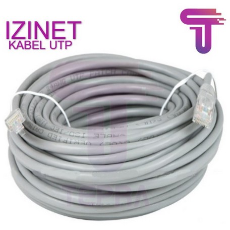 Cable IZINET UTP Cat5e Kabel Eceran 5|10|15|20|25 Meter