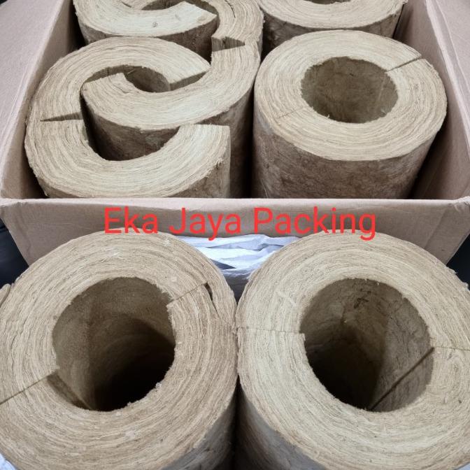 

Rockwool Pipe 4 " x 50mm ( Rockwool Pipa Batangan )