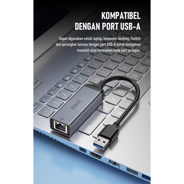 Robot EA20 Ethernet Adapter USB 3.0 / Robot EA20C Ethernet Adapter Type C