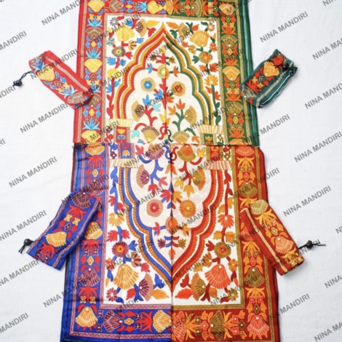 Sajadah Travel Plus Sablon / Souvenir Tahlilan