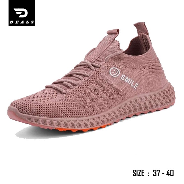 Sepatu Sneakers Import Cewe Celly Smile Cool - Sepatu Fashion Wanita Murah SMILE